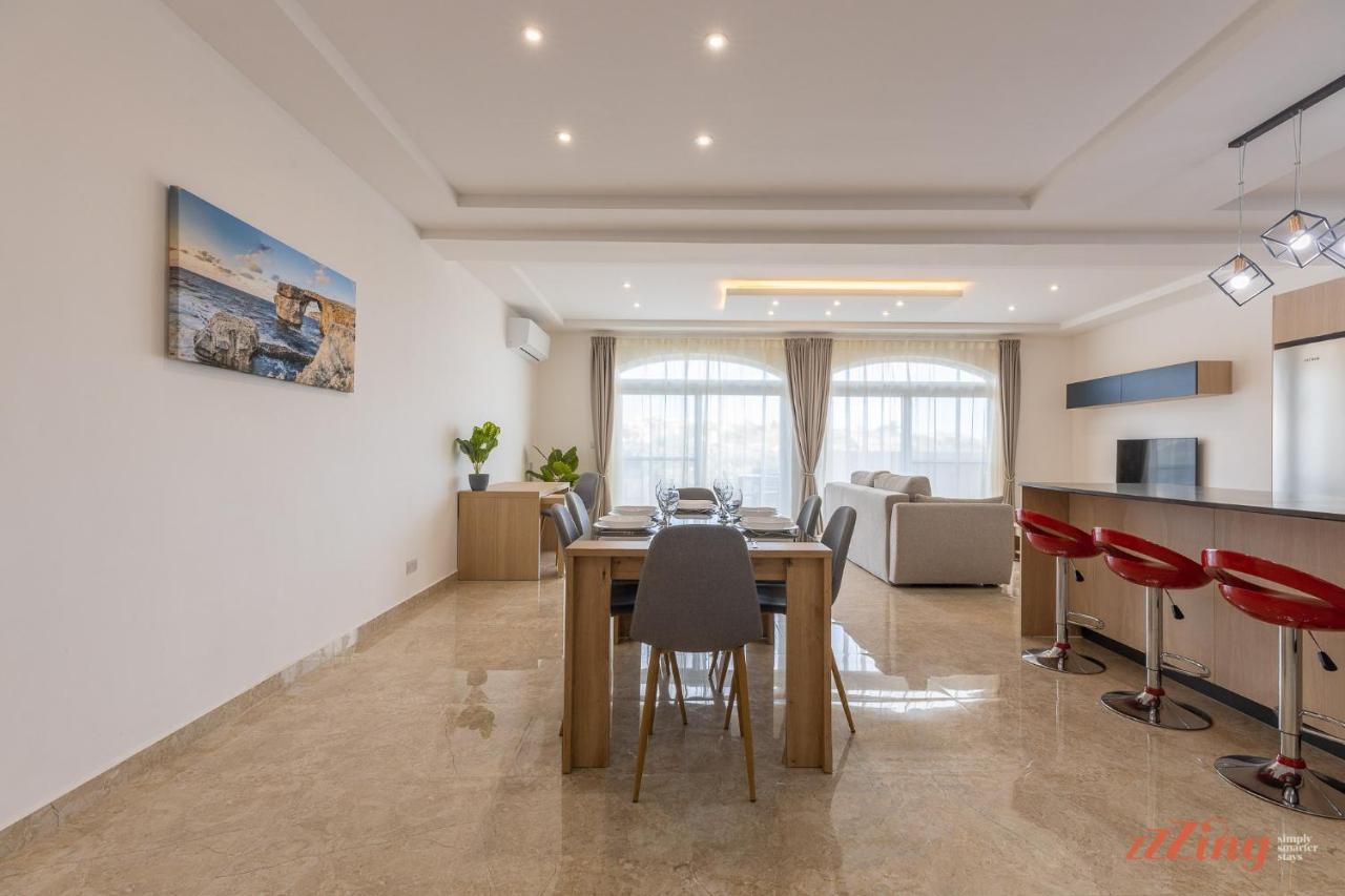 Gozo - Apartment With Stunning Views & Shared Pool Xagħra Exteriér fotografie